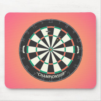 Dartboard & Darts: 3D-Modell: Mousepad