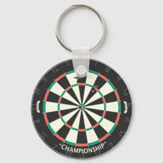 Dartboard & Darts: 3D-Modell: Schlüsselanhänger