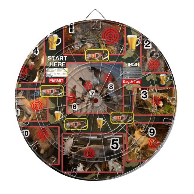 Dartboard Dartscheibe (vorne)
