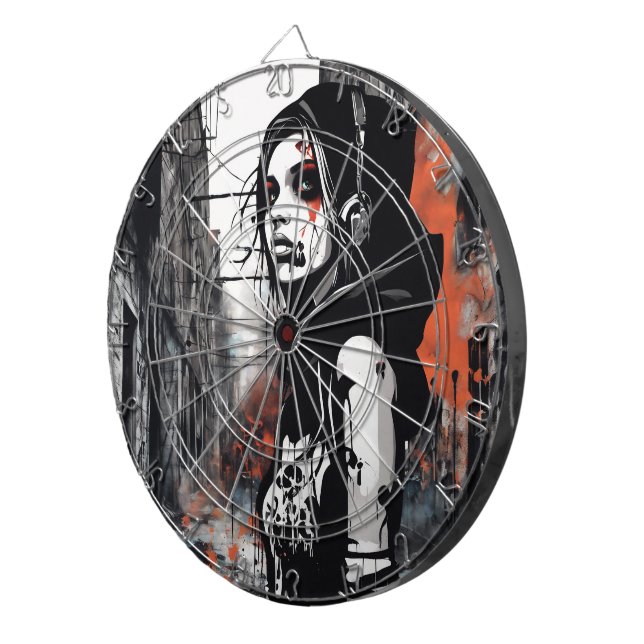 Dartboard Dartscheibe (Vorderseite rechts)