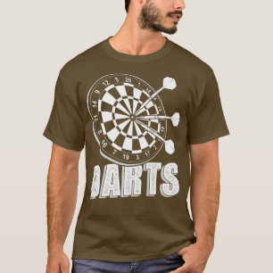 Dartboard Dartsplayer Premium T-Shirt