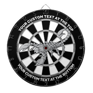 Dartboard des Skorpion-Symbols mit benutzerdefinie Dartscheibe