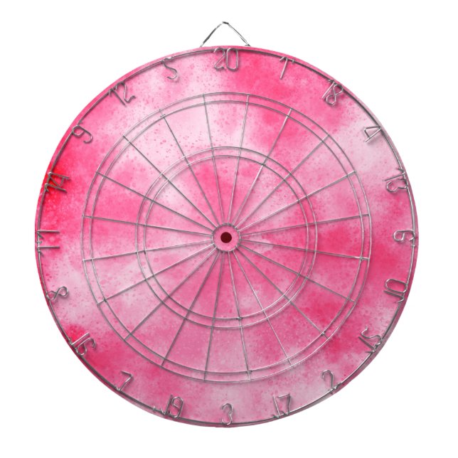 Dartboard-Effekt der rosa Wolke Dartscheibe (vorne)