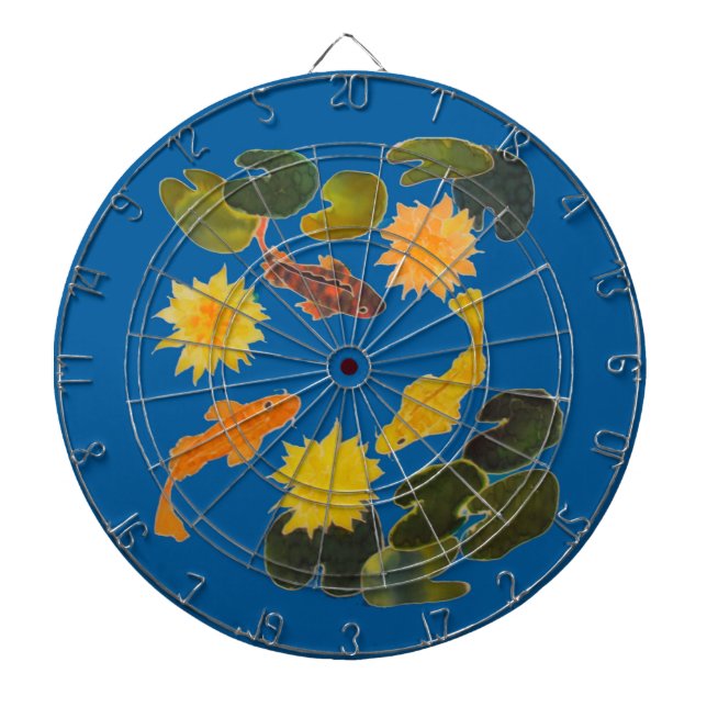 Dartboard - Fischteich Dartscheibe (vorne)
