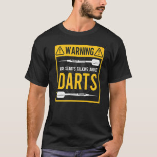 Dartboard für Darts Spieler T-Shirt