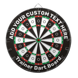 Dartboard für Trainer mit benutzerdefiniertem Text Dartscheibe