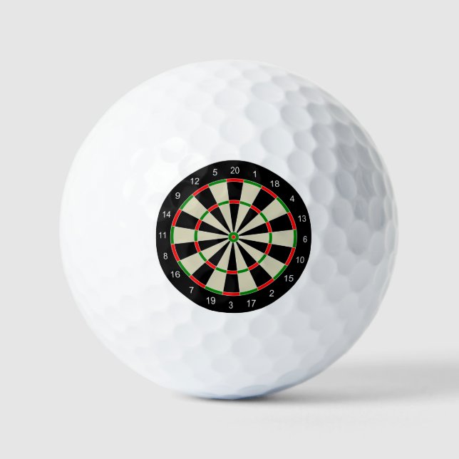 Dartboard Golfball (Vorderseite)