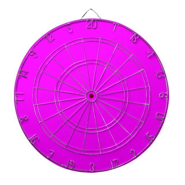 Dartboard Hot Pink Dartscheibe (vorne)