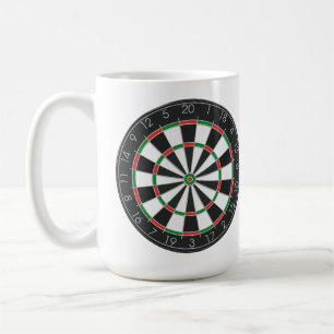 Dartboard Kaffeetasse