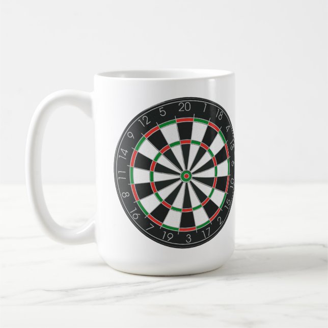 Dartboard Kaffeetasse (Links)