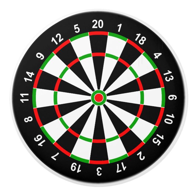 Dartboard Keramikknauf (Vorderseite)