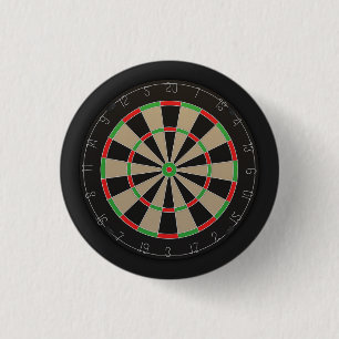 Dartboard Lover Button