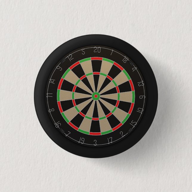 Dartboard Lover Button (Vorderseite)