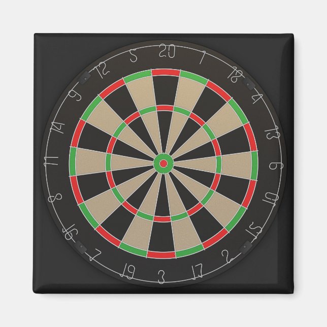 Dartboard Lover Magnet (Vorne)