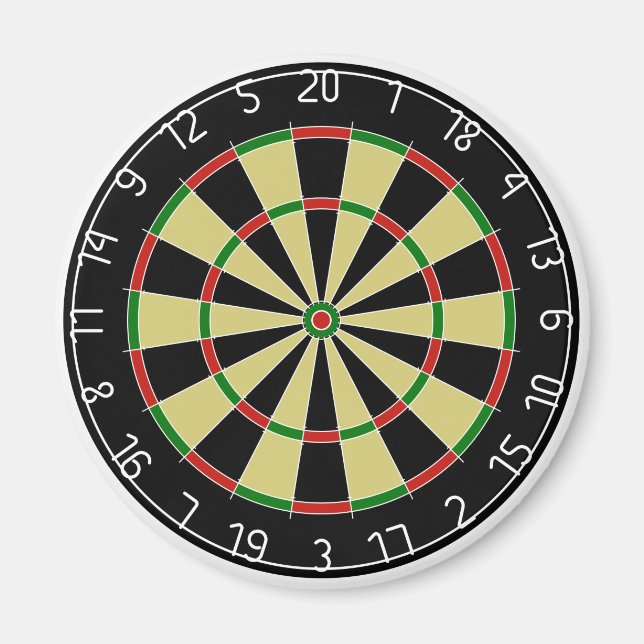 Dartboard Magnet (Vorne)