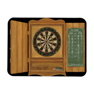 Dartboard mit Cricket-Bewertung Magnet