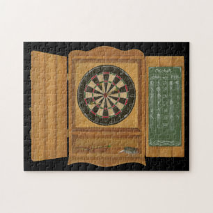 Dartboard mit Cricket-Bewertung Puzzle