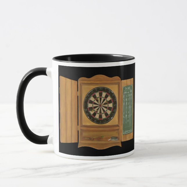 Dartboard mit Cricket-Bewertung Tasse (Links)