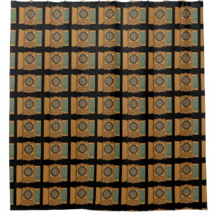 Dartboard mit dem Kricket-Zählen Duschvorhang