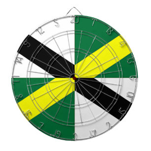 Dartboard mit Flag von Monterey City, USA Dartscheibe