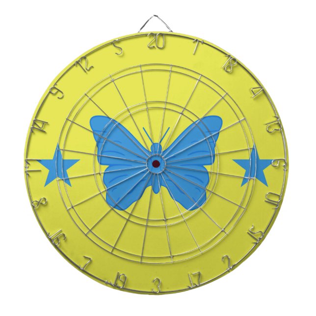 Dartboard mit Flagge von Bady Bassit Dartscheibe (vorne)