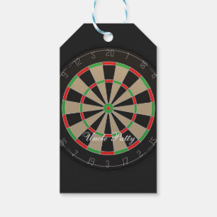 Dartboard-Monogramm-Name Geschenkanhänger