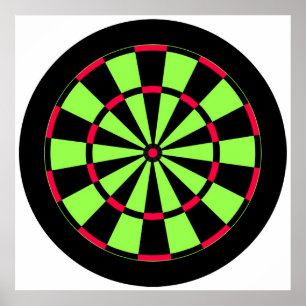 Dartboard Poster