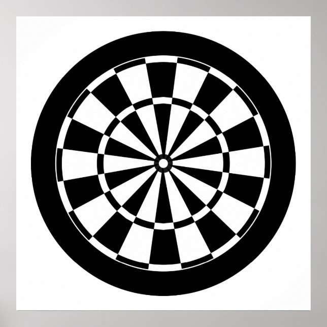 Dartboard Poster (Vorne)