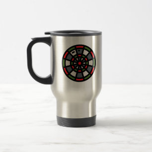 Dartboard Reisebecher