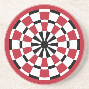 Dartboard Sandstein Untersetzer
