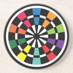 Dartboard Sandstein Untersetzer