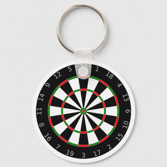 DARTBOARD SCHLÜSSELANHÄNGER (Vorderseite)