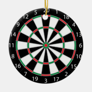 DARTBOARD! (Spiel der Pfeile) ~ Keramikornament