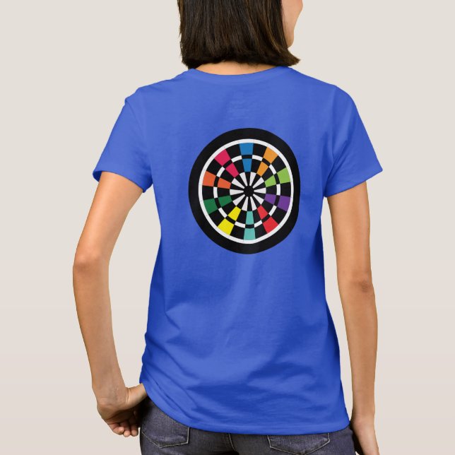 Dartboard T-Shirt (Rückseite)
