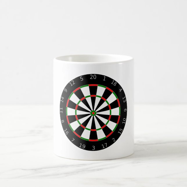 Dartboard Tasse (Mittel)