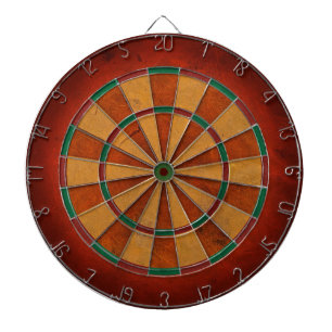 DARTBOARD-TIEF ORANGE HERAUS GETRAGEN SCHAUEN DARTSCHEIBE