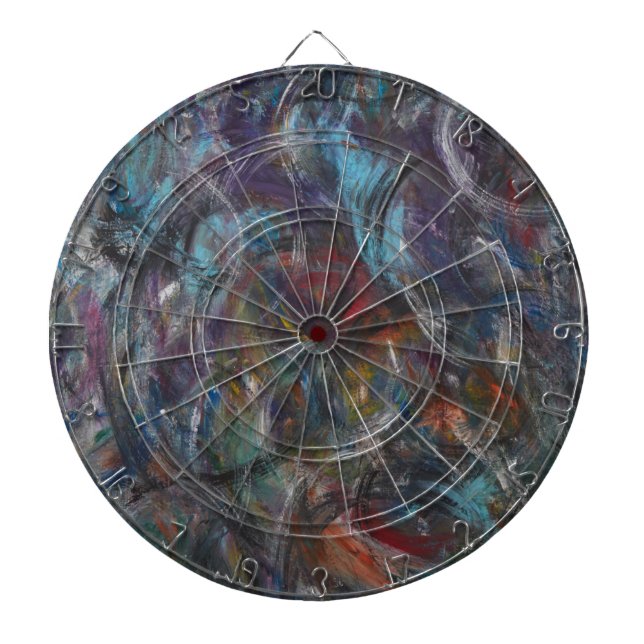 Dartboard umschlossen dartscheibe (vorne)