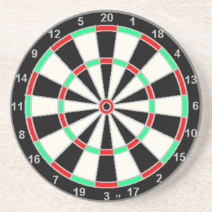 Dartboard-Untersetzer Untersetzer