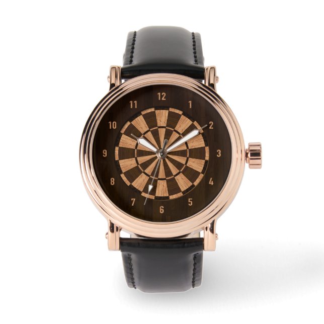 Dartboard Watch Armbanduhr (Vorderseite)