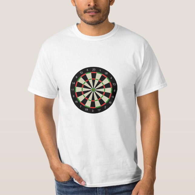 Dartbrett T-Shirt (Vorderseite)