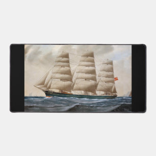 Dartford-Segelschiff 1910 Schreibtischunterlage