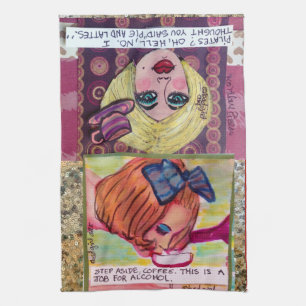 Dartkaffee Geschirrtuch