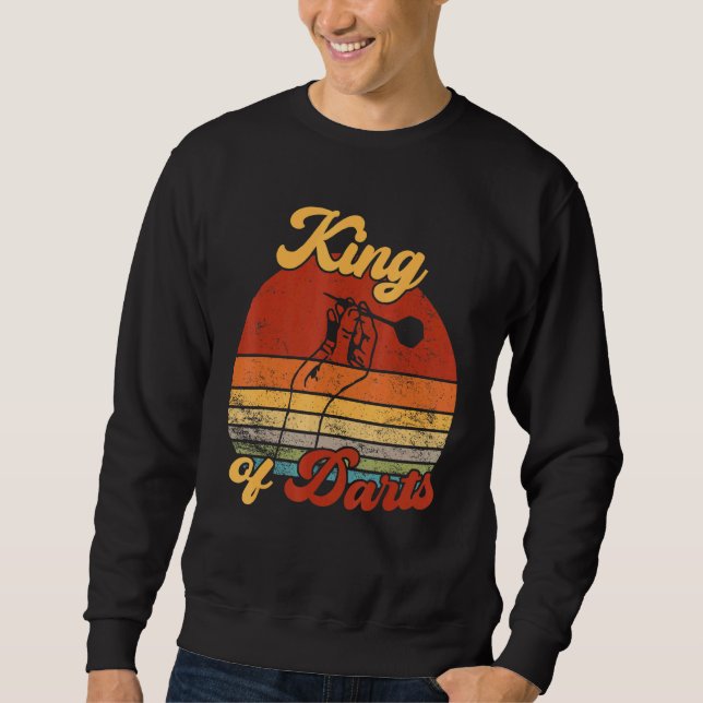 Dartkönig Sweatshirt (Vorderseite)