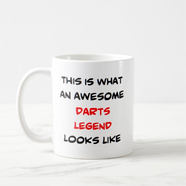 Dartlegende, phantastisch kaffeetasse (Links)