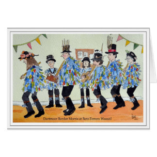 Dartmoor Grenze Morris an der Gerste Ferrers