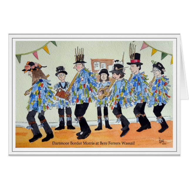 Dartmoor Grenze Morris an der Gerste Ferrers (Vorderseite (Horizontal))