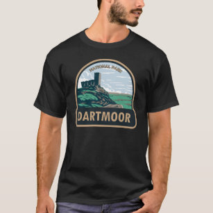 Dartmoor Nationalpark Burg Ruins England T-Shirt