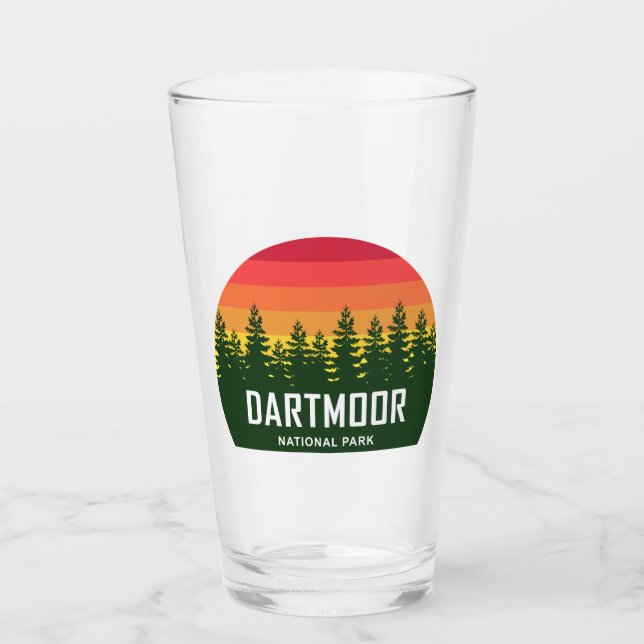 Dartmoor-Nationalpark Glas (Vorderseite)