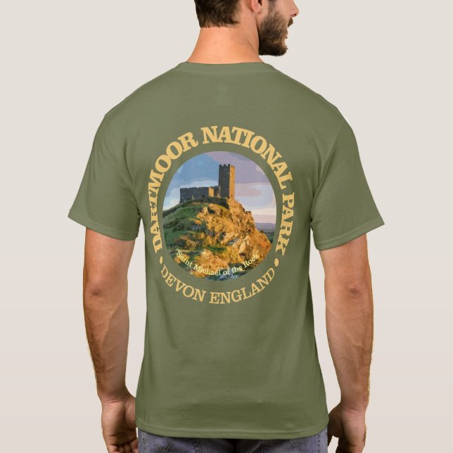 Dartmoor-Nationalpark T-Shirt (Rückseite)