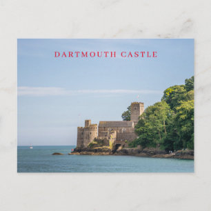Dartmouth Castle View Postkarte